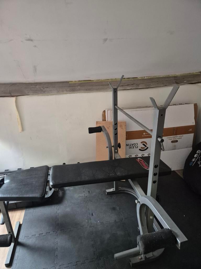 Fitness Bench Optimum, Ophalen, Gebruikt, Benen, Fitnessbank