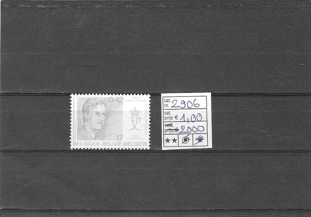 België 2906 Het prins Filip fonds **, Sans timbre, Neuf, Enlèvement ou Envoi, Non oblitéré