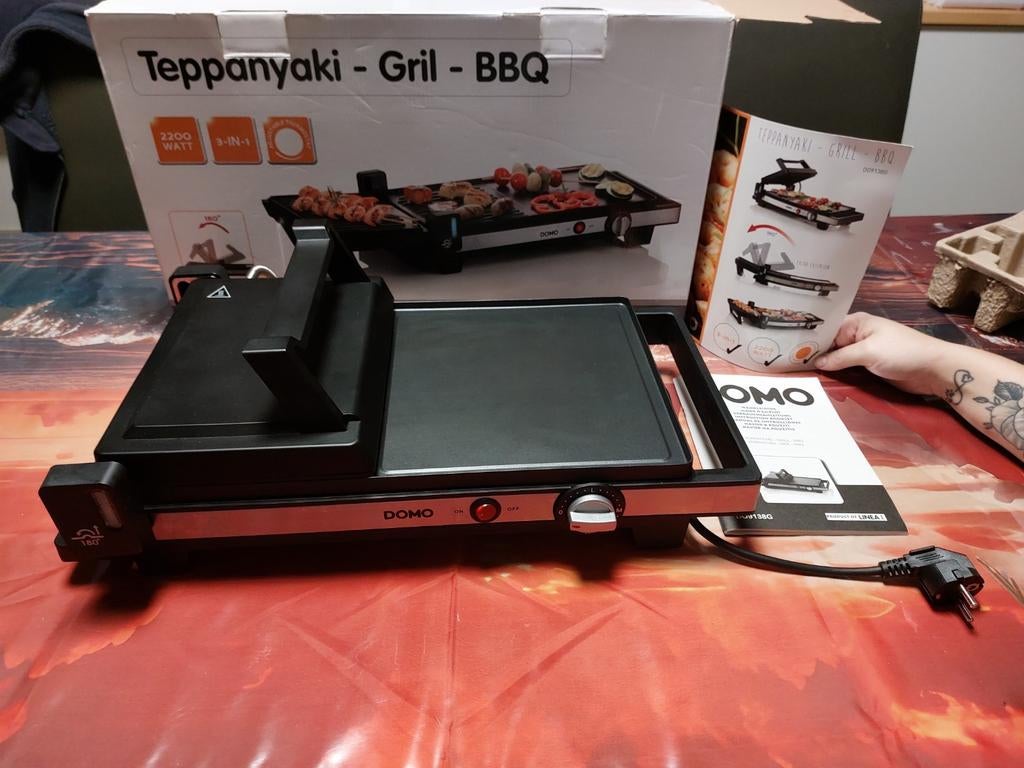 Teppanyaki domo, Ophalen, Zo goed als nieuw