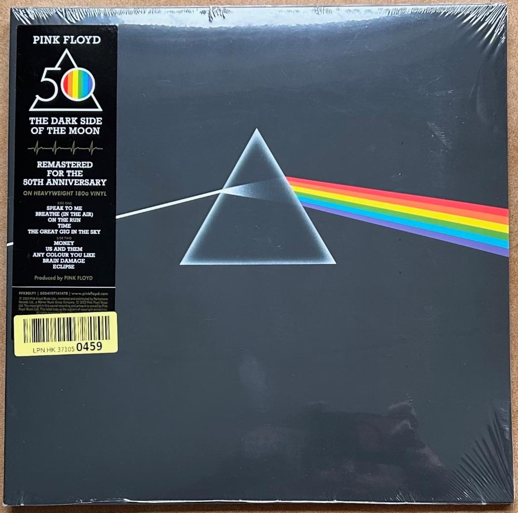 PINK FLOYD - Dark side of the moon ( LP; MINT; 50th. anniv.), CD & DVD, Envoi, Neuf, dans son emballage, 12 pouces, Progressif