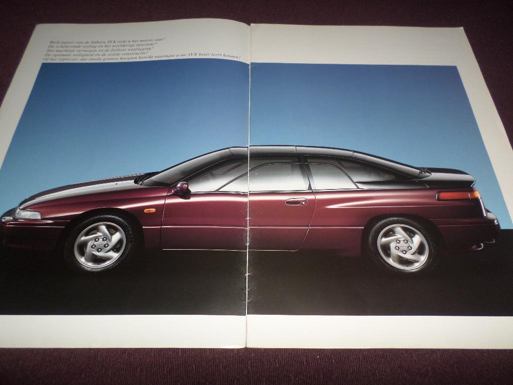Subaru SVX Brochure, Ophalen of Verzenden