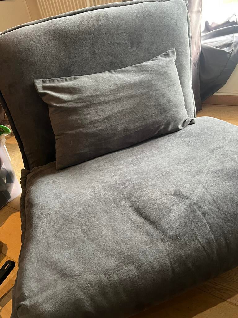 Modern zetelbed, Maison & Meubles, Canapés | Sofas & Chaises Longues, Comme neuf, Une personne, 75 à 100 cm, Tissus, Enlèvement