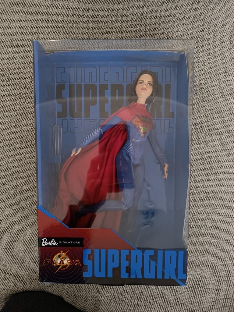 Mattel Barbie Signature : Flash Supergirl, Ophalen of Verzenden, Nieuw, Pop