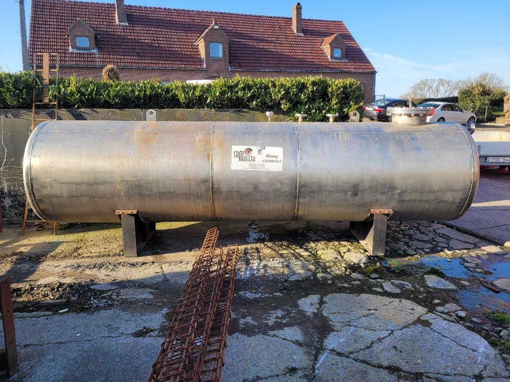 reservoir en inox 7000 Litre, Enlèvement, Comme neuf, Inox, Autres types