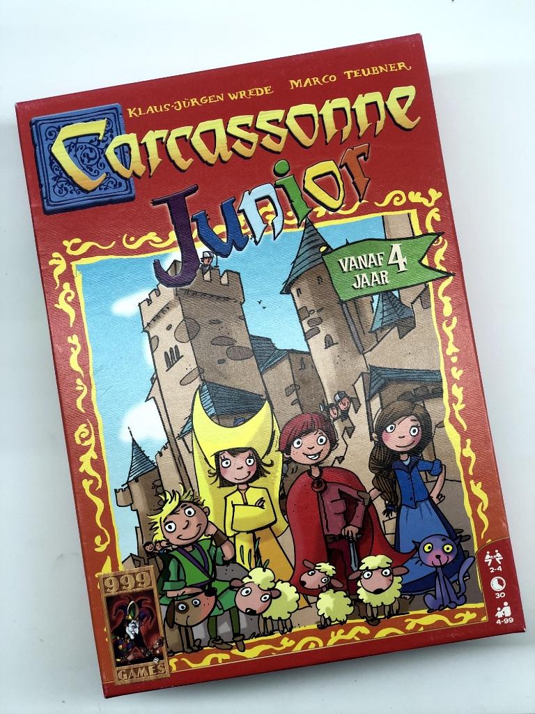 Carcassonne junior, Hobby en Vrije tijd, Een of twee spelers, Ophalen of Verzenden, Zo goed als nieuw, 999 Games