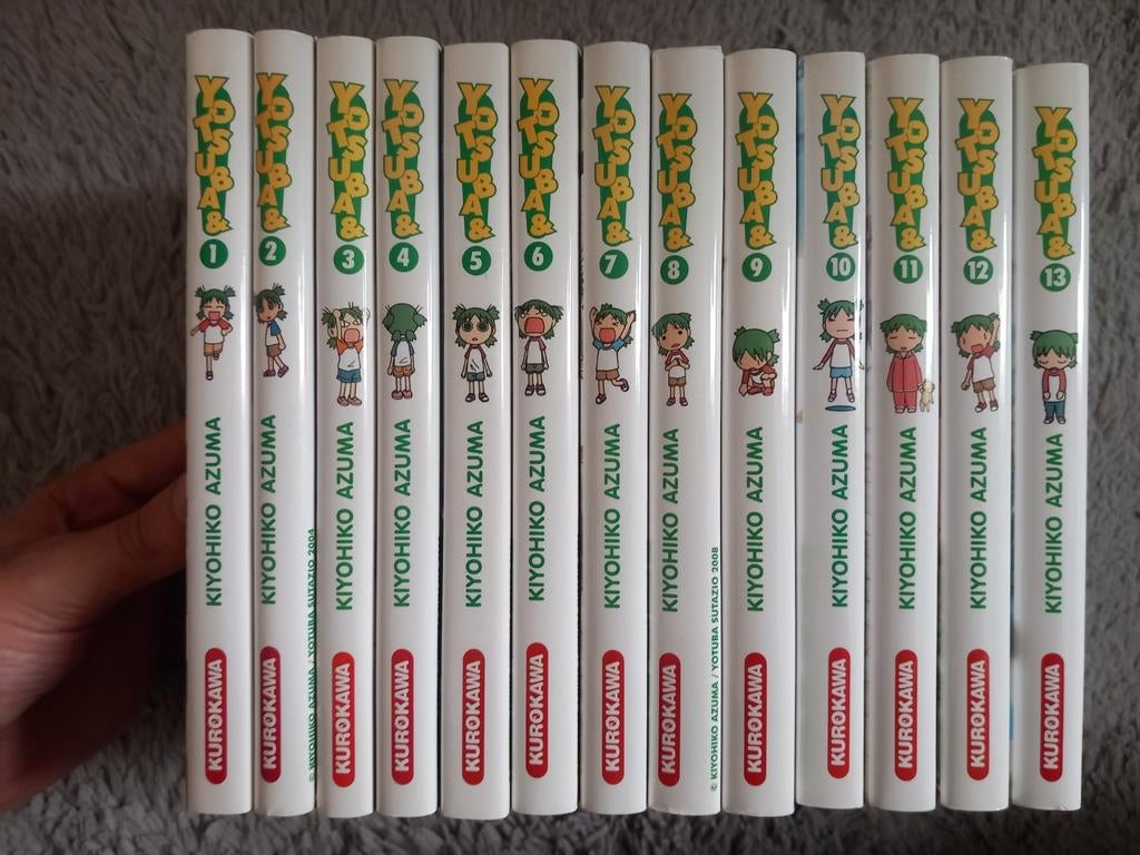 Manga Yotsuba 13 tomes, Enlèvement ou Envoi