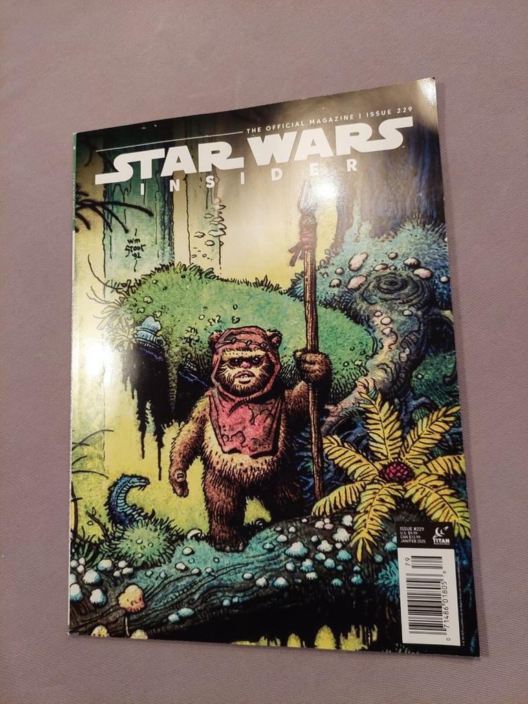 Star wars insider 229 Titan jan/feb 2025 ewok, Enlèvement ou Envoi, Comme neuf