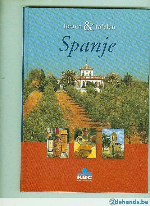 Toeren & tafelen spanje  KBC 96 blz, Neuf