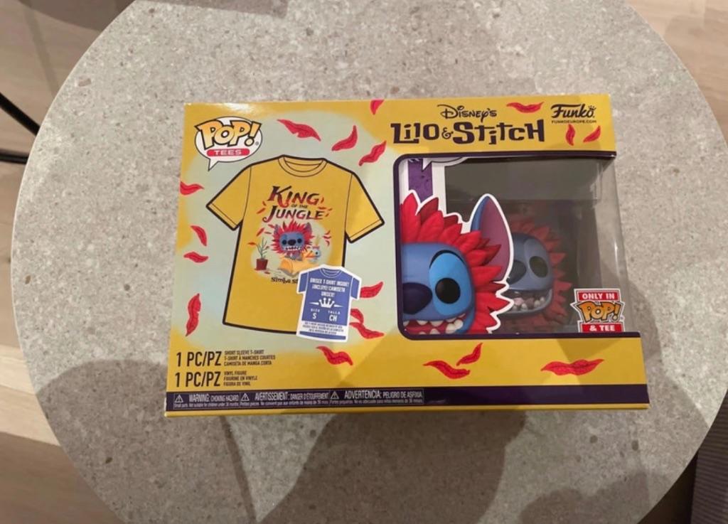 Funko Disney Pop Lilo & Stitch - T-shirt - nieuw, Verzamelen, Poppetjes en Figuurtjes, Nieuw, Ophalen of Verzenden