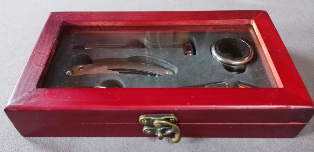 Wijnset met 5 accessoires, Ophalen of Verzenden, Nieuw