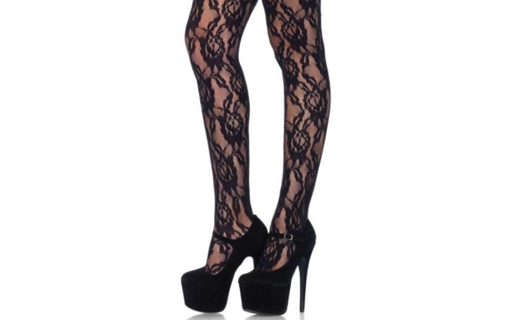Panty's met motief en met naad te koop merk Leg Avenue, Kleding | Dames, Leg Avenue, Ophalen of Verzenden, Zwart