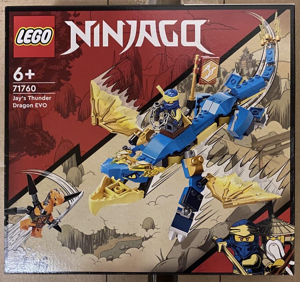 LEGO 71760 Ninjago Jay's Thunder Dragon EVO, Enlèvement ou Envoi, Neuf, Ensemble complet, Lego