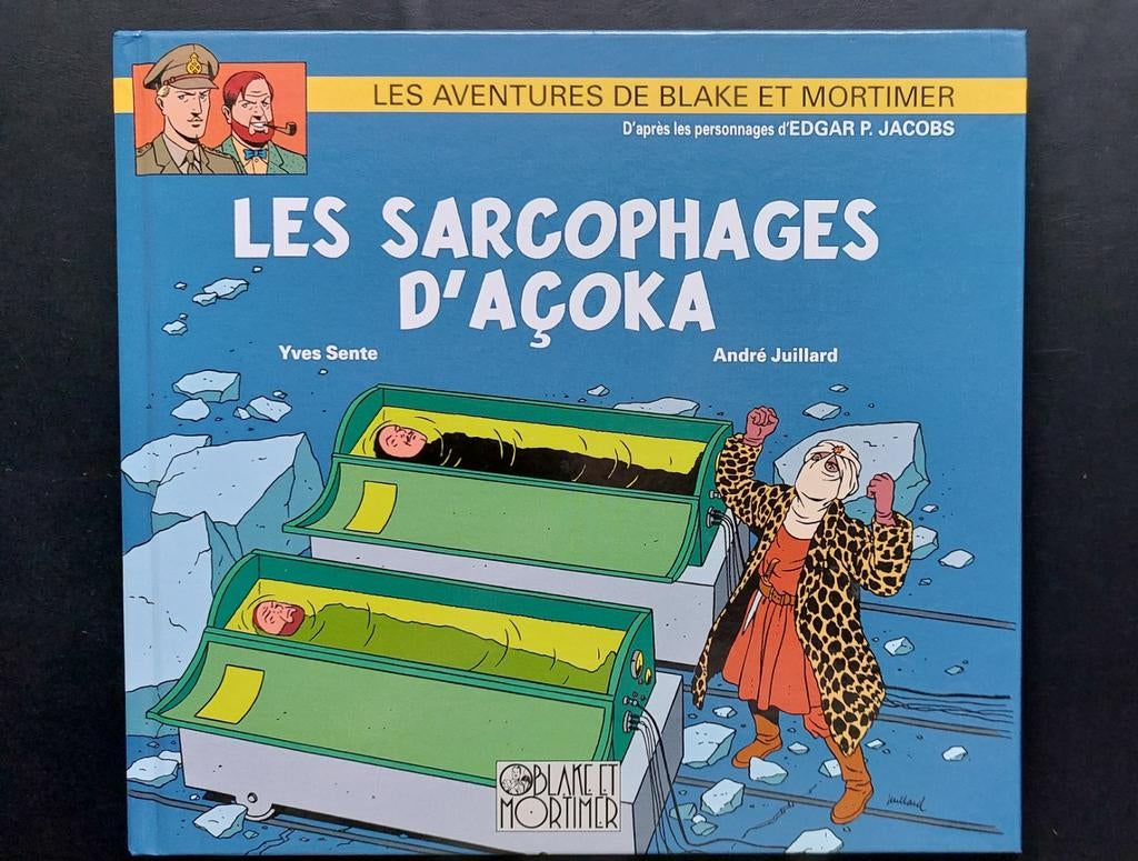 BLAKE ET MORTIMER Les Sarcophages D'acoka EO numéroté, Enlèvement ou Envoi