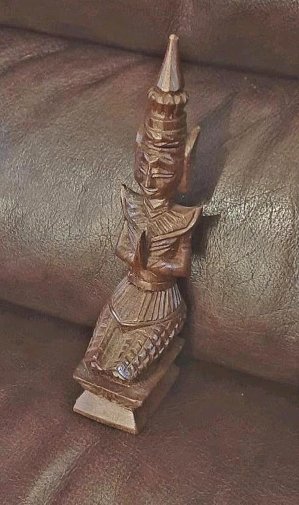 Houten Boedha, Ophalen of Verzenden, Zo goed als nieuw