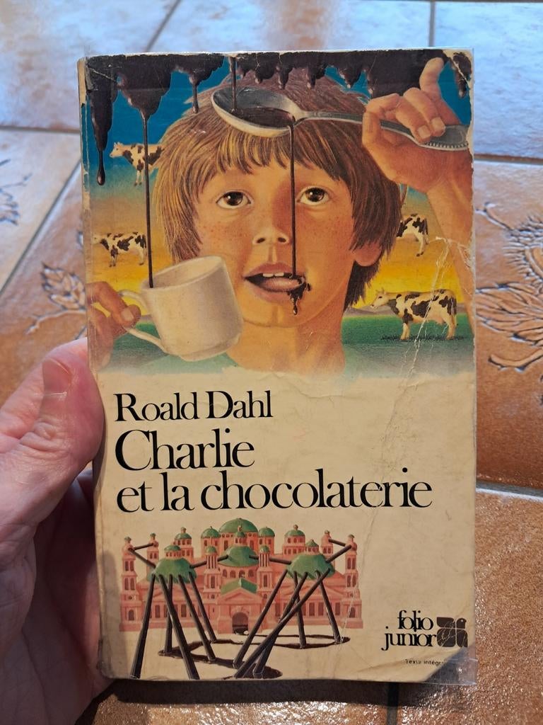 Charlie en de chocoladefabriek - Roald Dahl, Boeken, Gelezen, Roald Dahl, Ophalen of Verzenden, Fictie