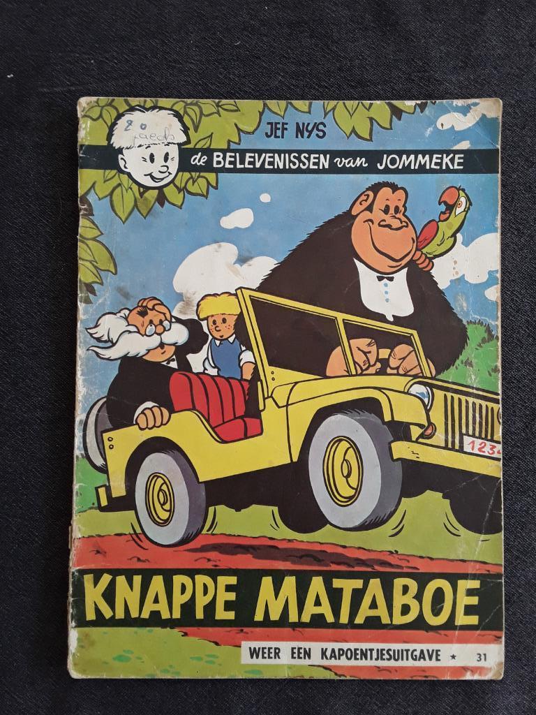 Knappe Mataboe, Boeken, Eén stripboek, Ophalen of Verzenden, Gelezen, Jef Nys