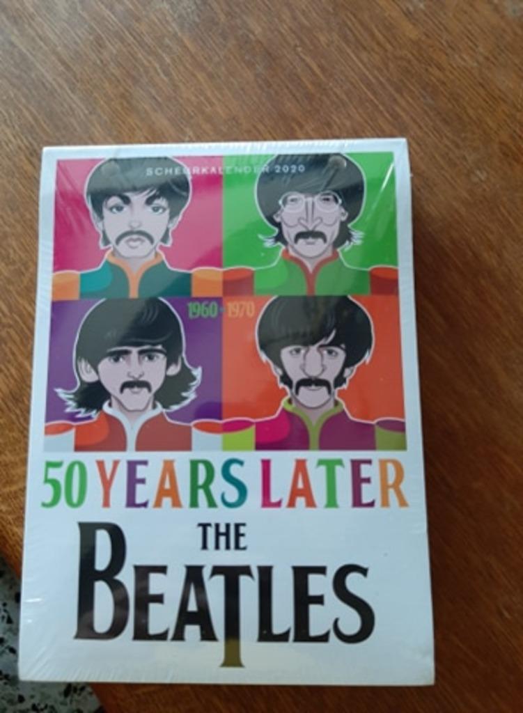 SCHEURKALENDER 2020 THE BEATLES 50 JAAR LATER, Verzamelen, Ophalen of Verzenden, Nieuw