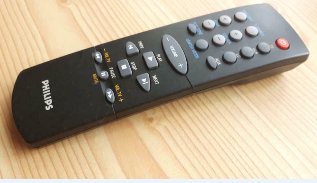 Philips afstandsbediening voor TV / VCR / LD / AUX, Ophalen of Verzenden, Gebruikt, Origineel, Receiver of Versterker