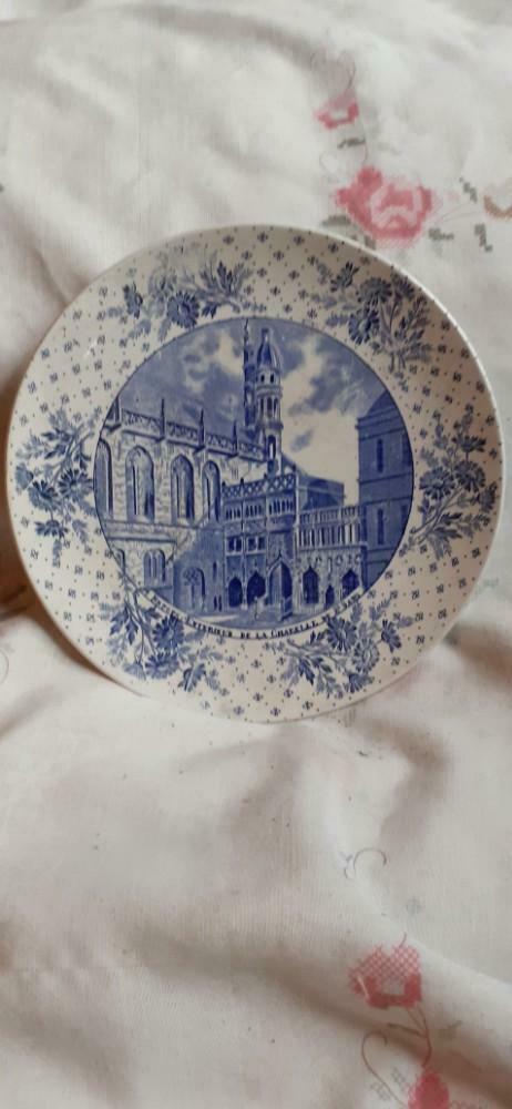 §Assiette boch freres Bruges chapelle st sang, Enlèvement ou Envoi