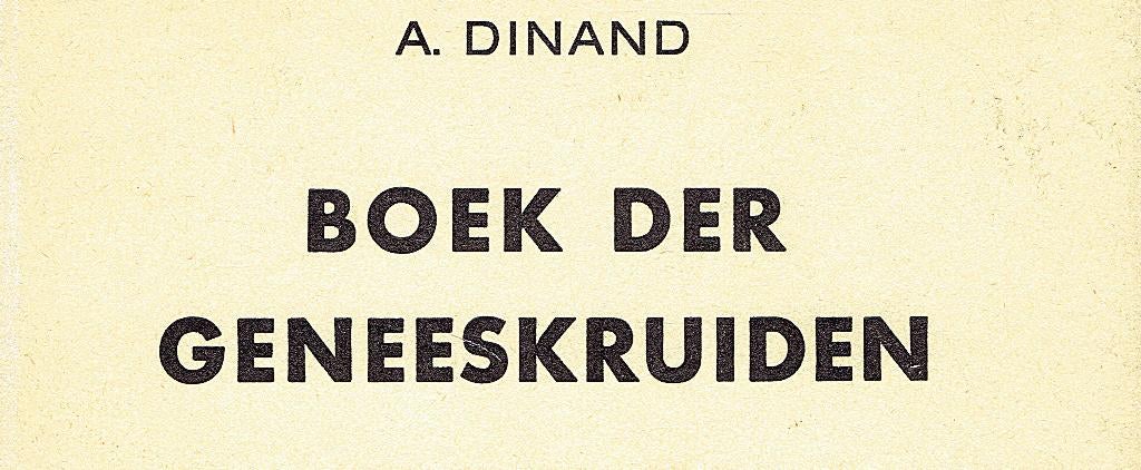Boek der geneeskruiden. Raadgever voor zieken en gezonden, Boeken, Ophalen of Verzenden, Zo goed als nieuw, A. Dinand & Rinke Tolman