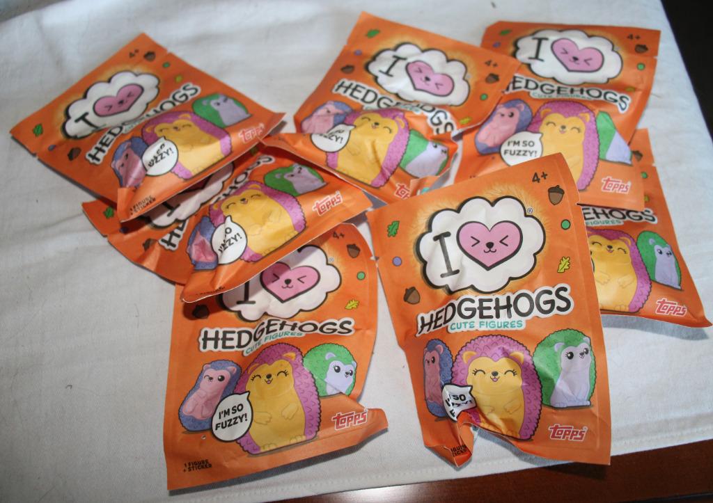 TOPPS : I LOVE HEDGEHOGS CUTE MINIFIGURES, Ophalen of Verzenden, Nieuw