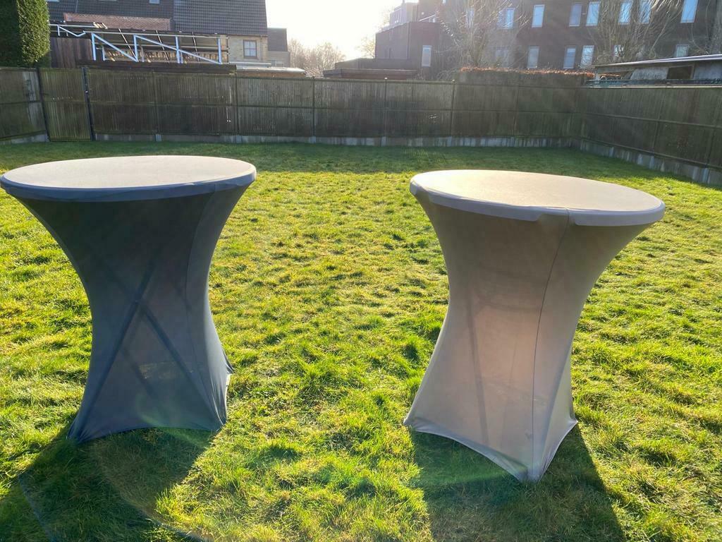 TE HUUR 4 partytafels, Ophalen
