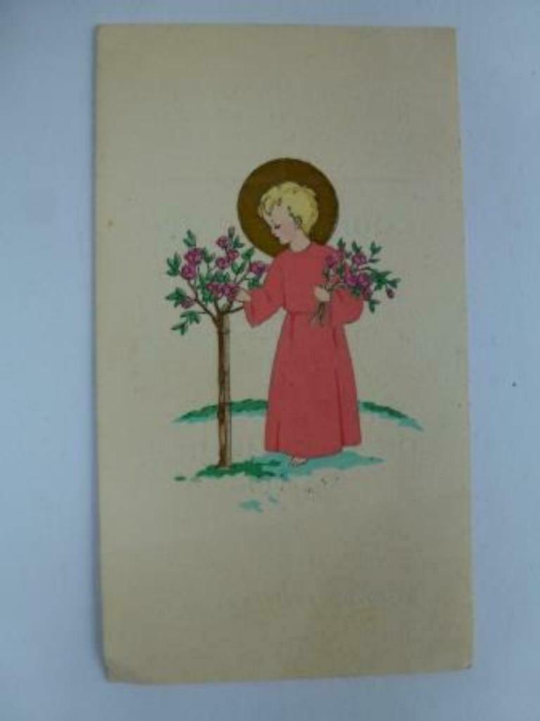 gedenkprentje H Kommunie De Pauw Louisa Leuven 1937, Verzenden, Bidprentje