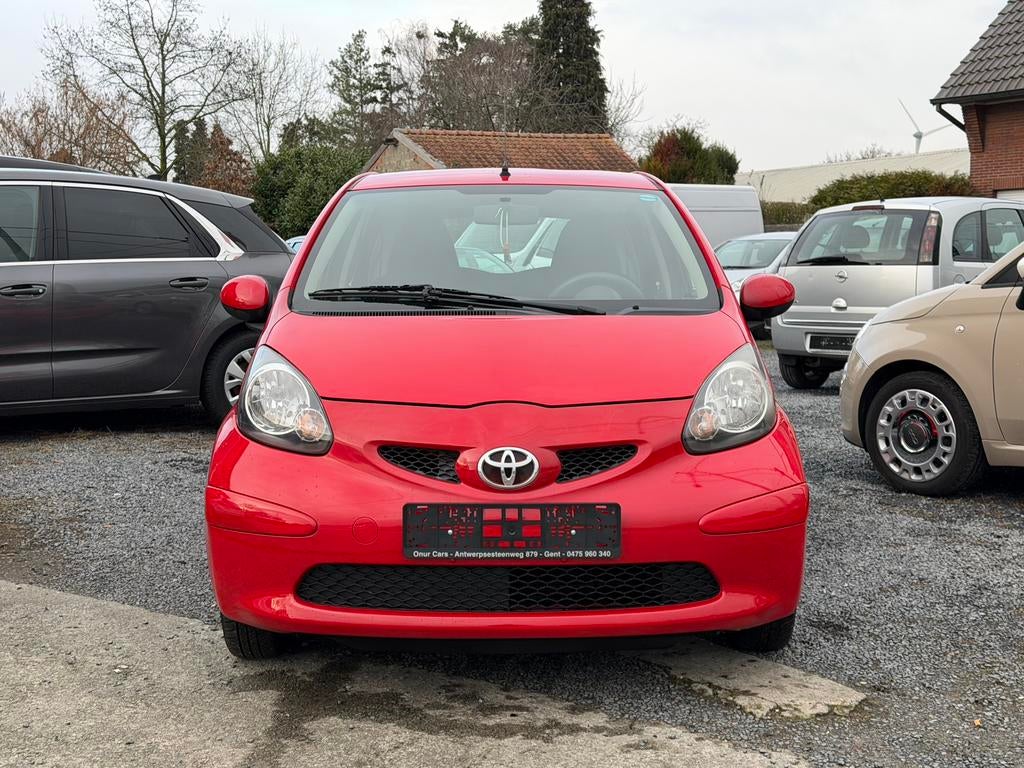 Toyota Aygo 1.0 VVT-i | 5 Deurs | Airco | Zuinig | 2006, Auto's, Voorwielaandrijving, 4 zetels, Stof, Zwart