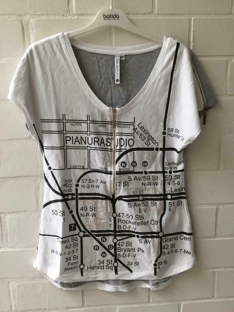 T-shirt PIANURA STUDIO, Taille 38/40 (M), Enlèvement ou Envoi, Comme neuf, Blanc