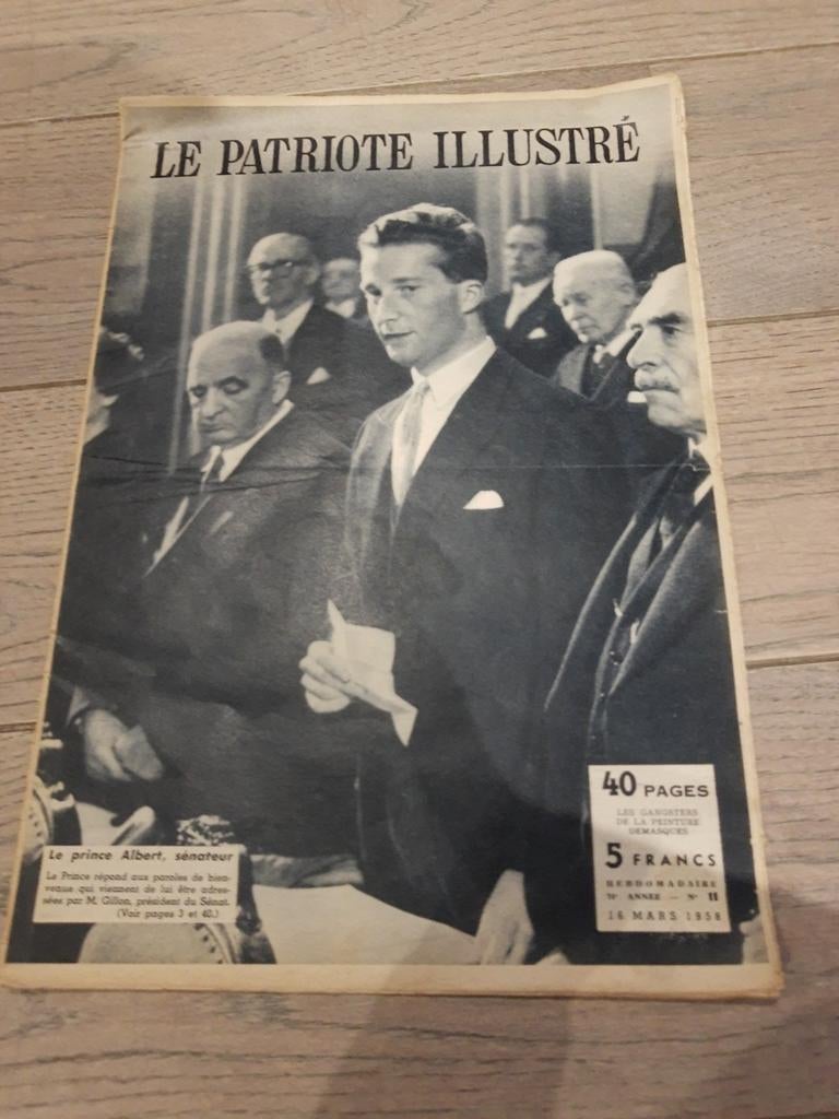 Le patriote illustré - 1958, Prince Albert, Enlèvement ou Envoi, Comme neuf