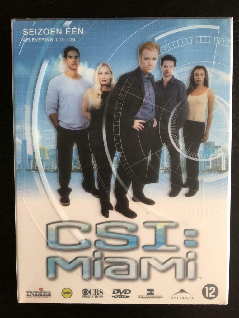 DVD - CSI Miami - Seizoen 1 (aflevering 1.13 tot 1.24), À partir de 12 ans, Enlèvement, Détective et Thriller, Coffret