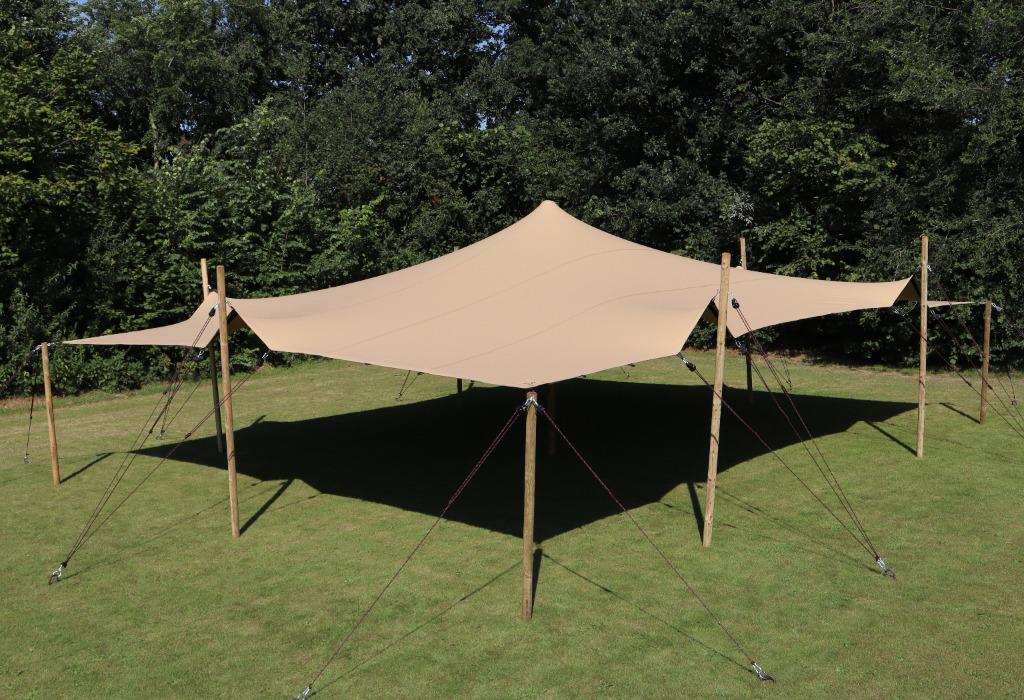 Te koop: Stretchtent 7,0x10 (nieuw, 720gr/m2), Jardin & Terrasse, Tonnelles, Neuf, Autres types, 2 mètres ou plus, 8 mètres et plus