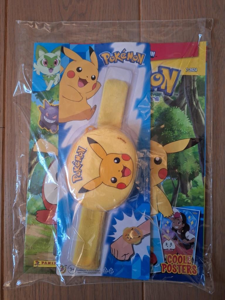 Officiële magazine van Pokémon nr 07/2024 met extra gadget, Ophalen of Verzenden, Nieuw, Overige typen