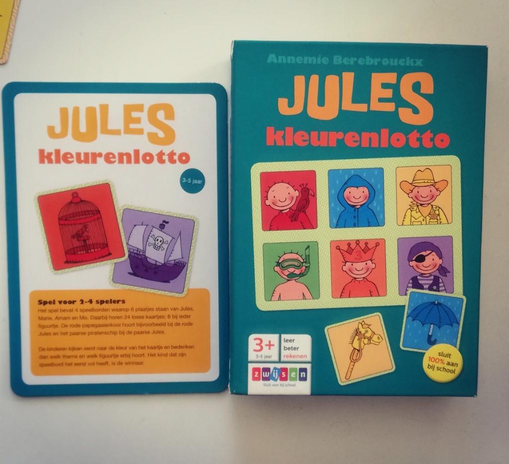 Jules kleurenlotto spel educatief, Ophalen of Verzenden, Zo goed als nieuw
