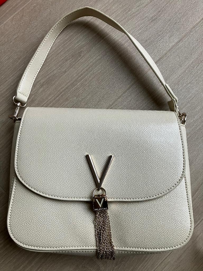 Handtas Valentino, crèmekleurig, Enlèvement ou Envoi, Comme neuf, Beige, Sac à main