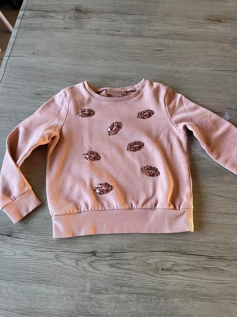 Trui K3 kusjes, taille 116, Gebruikt, Meisje, Ophalen of Verzenden, Trui of Vest