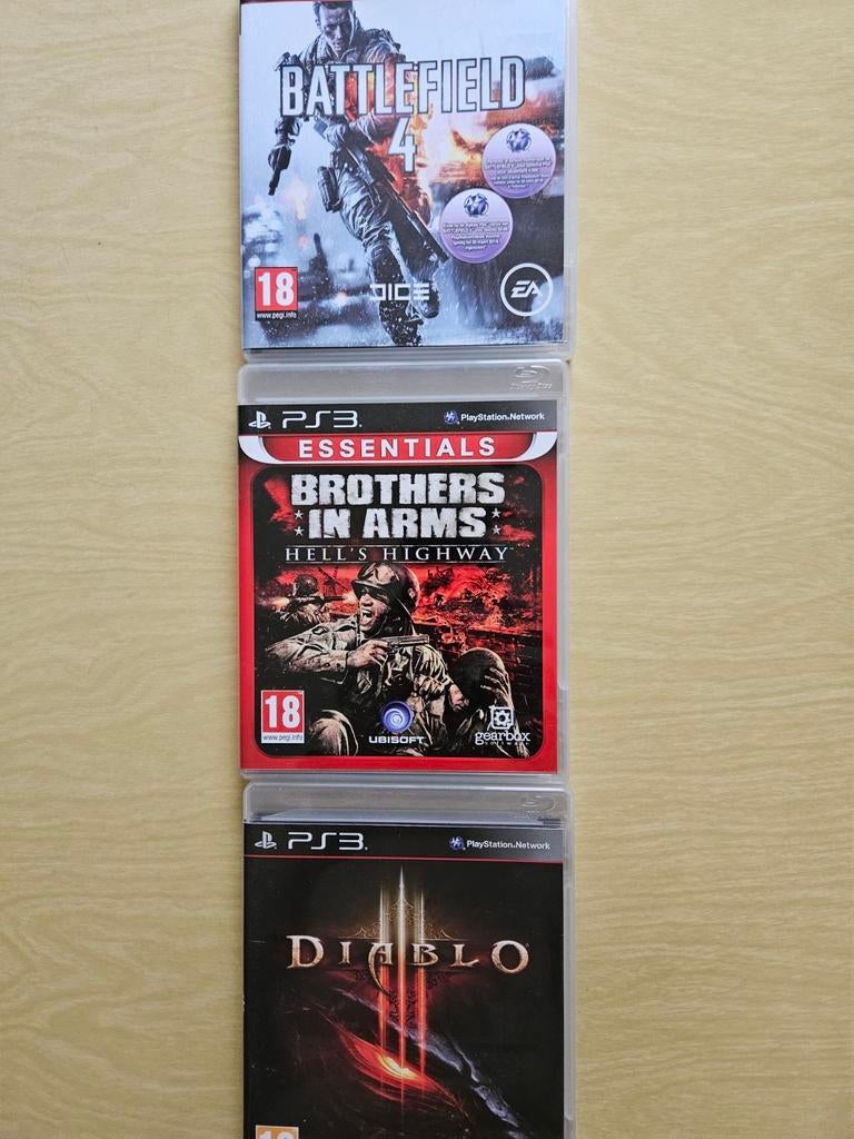 2 ps3-games: battlefield en brothers in arms, Ophalen of Verzenden, Zo goed als nieuw