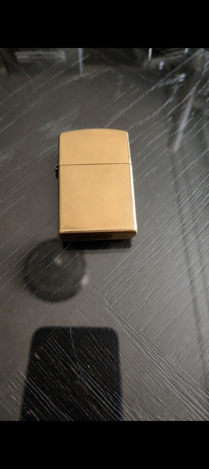 14 karaat gouden Zippo, Collections, Articles de fumeurs, Briquets & Boîtes d'allumettes, Enlèvement ou Envoi