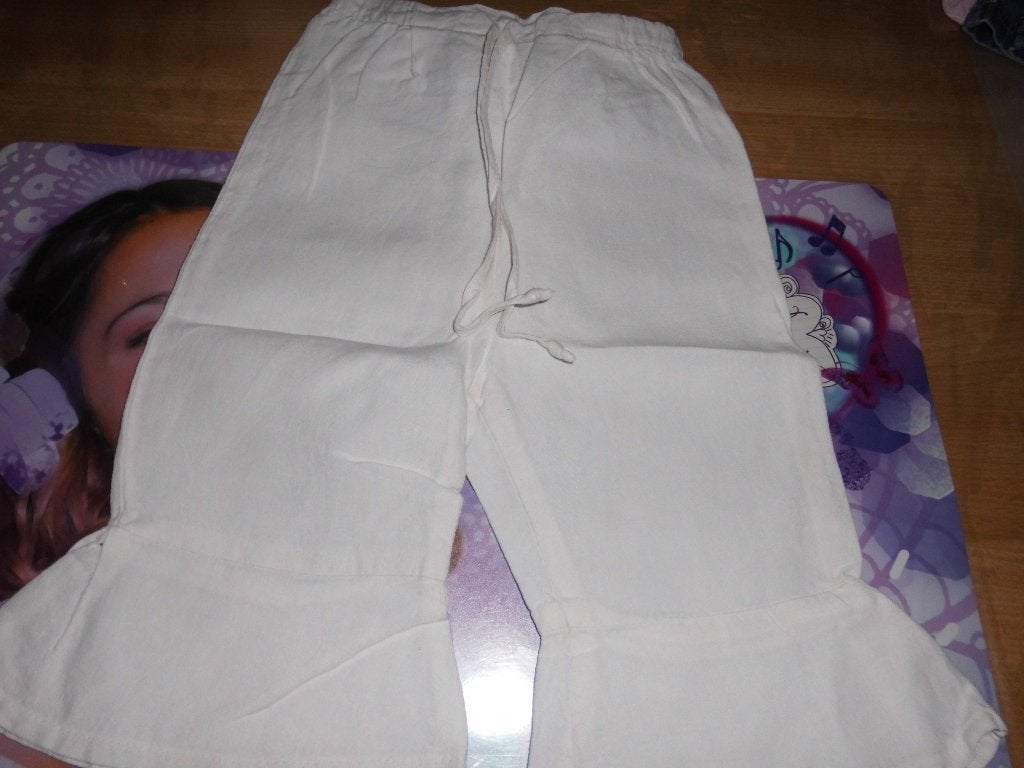 witte broek 80, Ophalen of Verzenden, Zo goed als nieuw, Meisje, Broekje