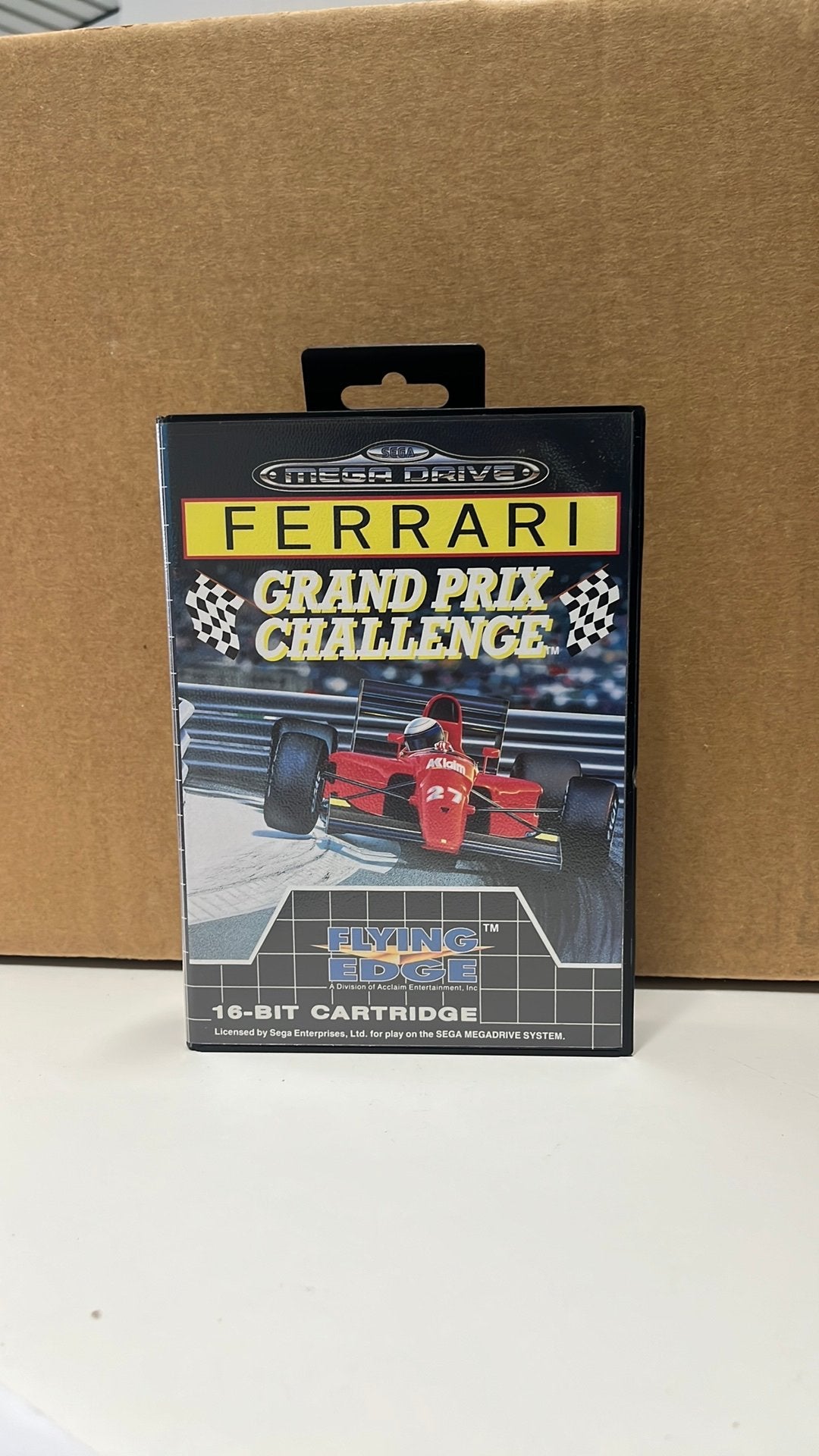 Sega Mega Drive - Ferrari Grand Prix Challenge, Games en Spelcomputers, Ophalen of Verzenden, Zo goed als nieuw, Mega Drive