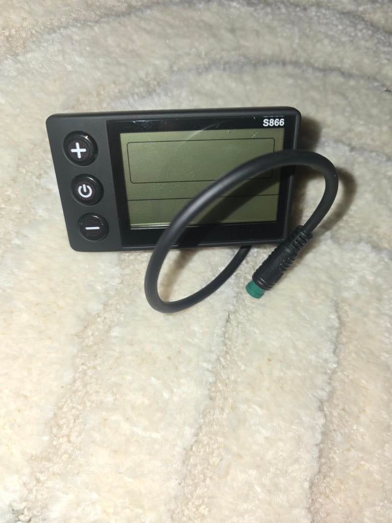 LCD-S866 Display voor E-bike / Step – 36V – 5-pins Groen, Fietsen en Brommers, Ophalen