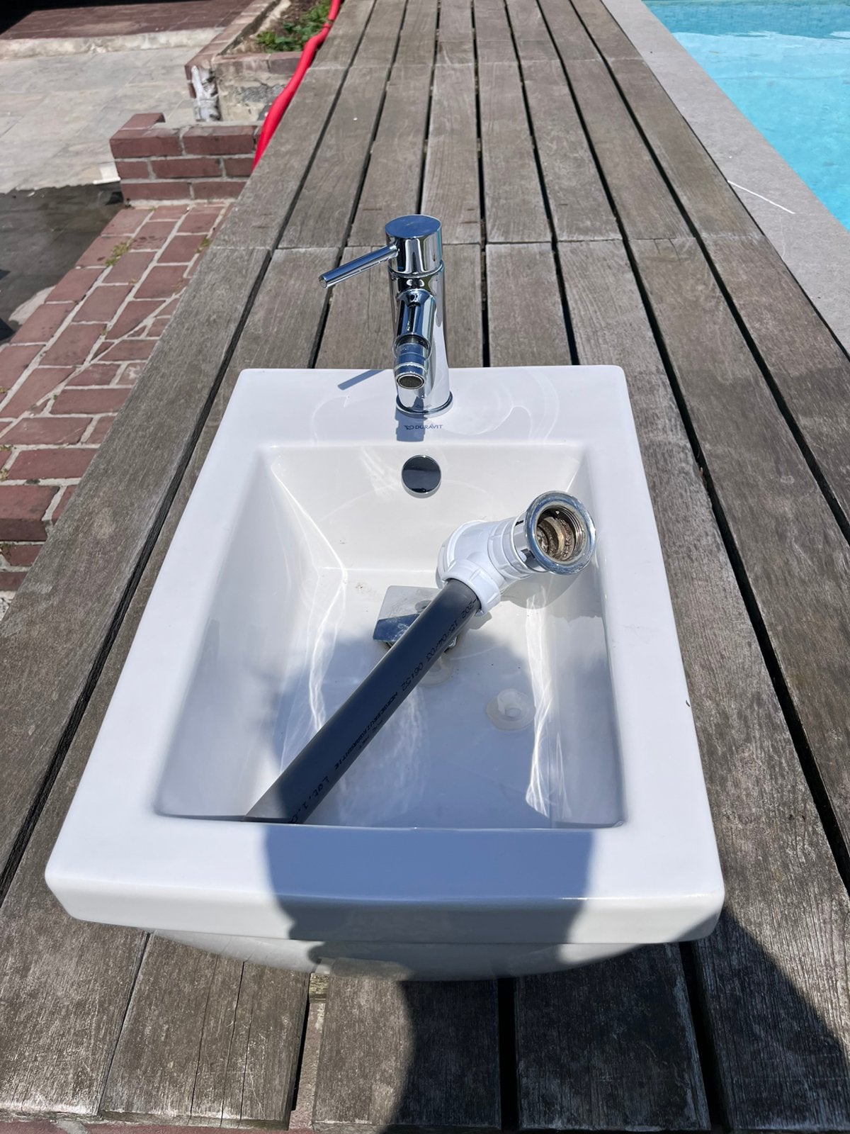 Bidet, Doe-het-zelf en Bouw, Sanitair, Zo goed als nieuw, Kraan, Ophalen