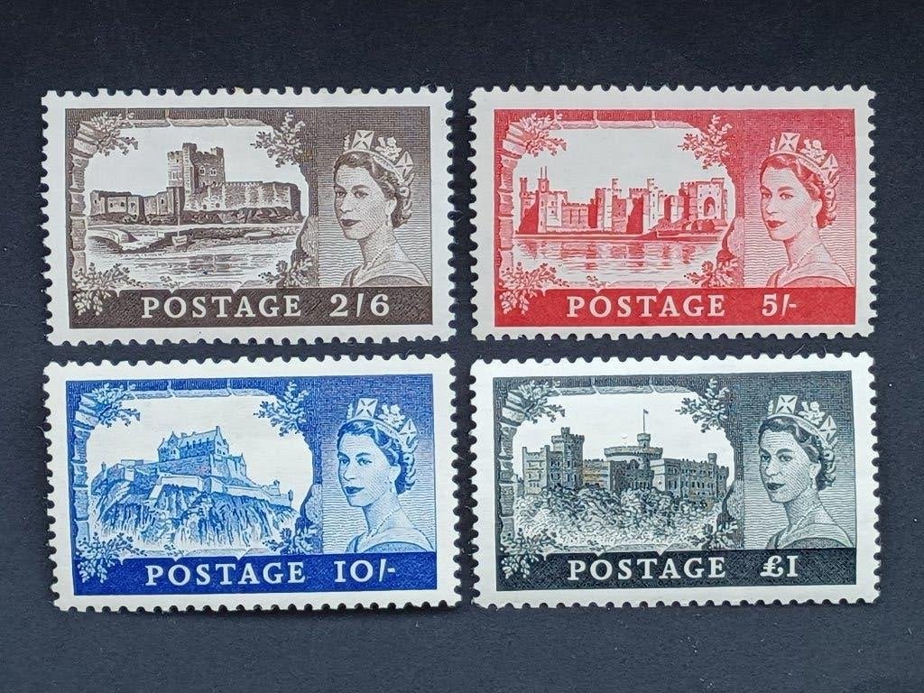 Timbres du Royaume-Uni et d'Angleterre, Enlèvement ou Envoi