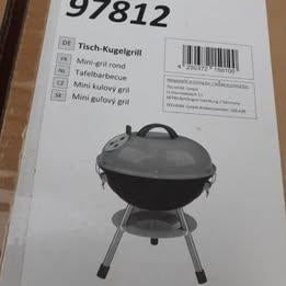 NEUF EMBALLE BARBECUE ROND 35 cm de diamètre, Enlèvement, Neuf
