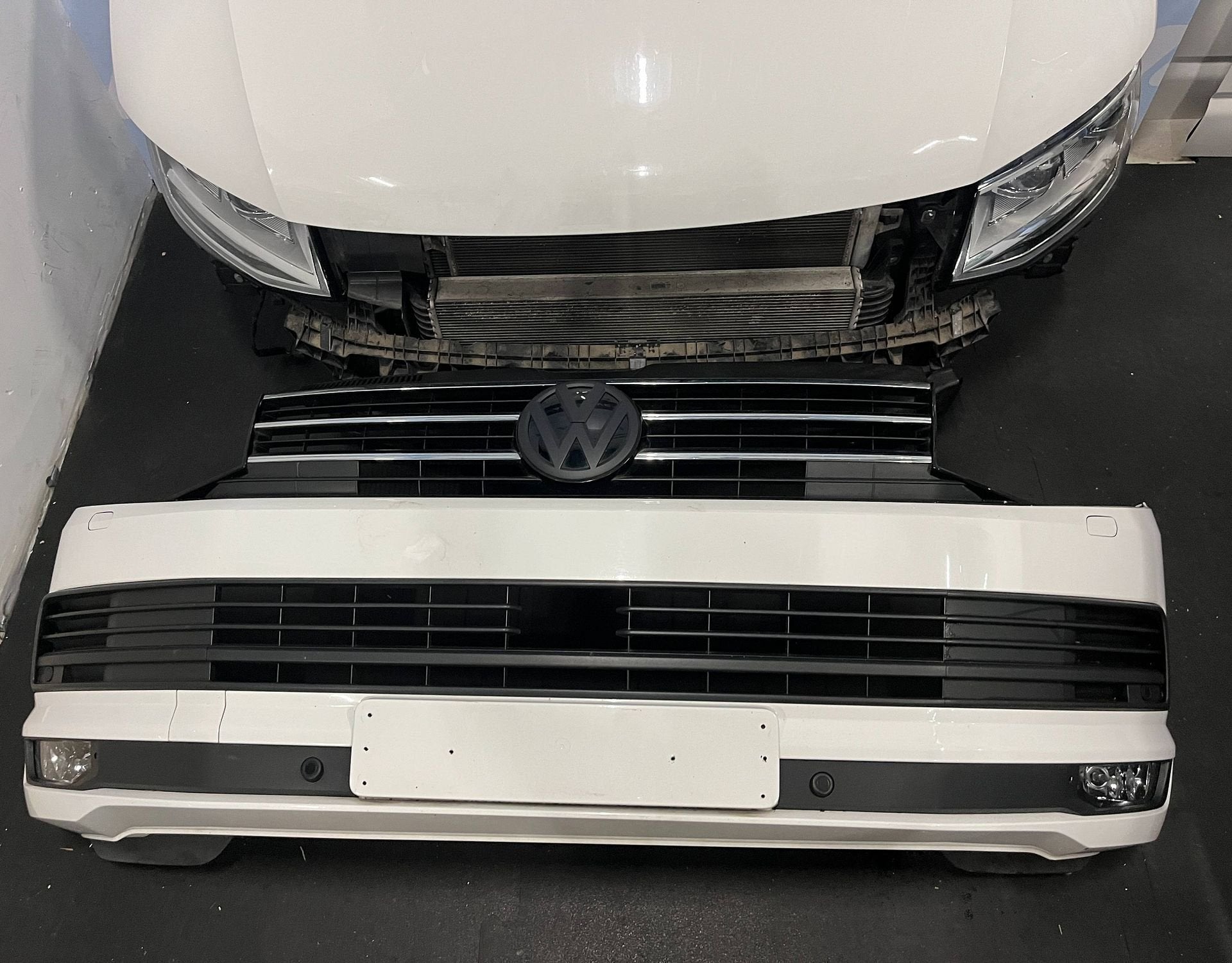 Complete voorkop VW Volkswagen Transporter T6 wit led en ACC, -, Utilisé, -, Avant