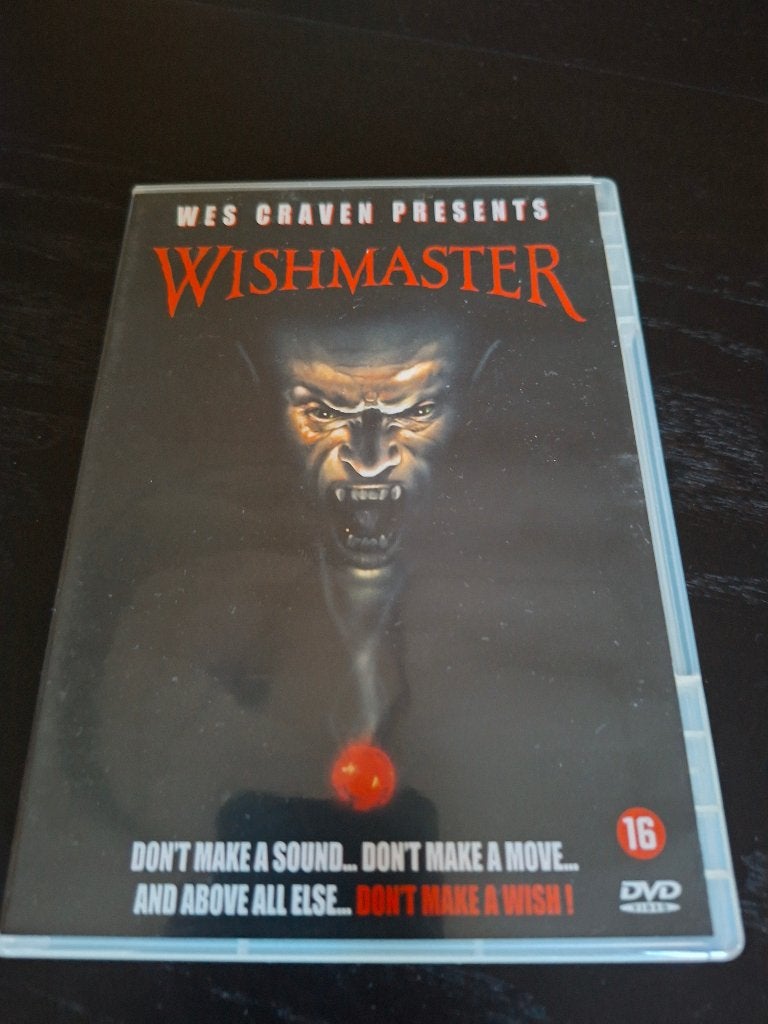 Wishmaster (1987), Cd's en Dvd's, Engels, Vanaf 16 jaar, Nederlands, Breedbeeld