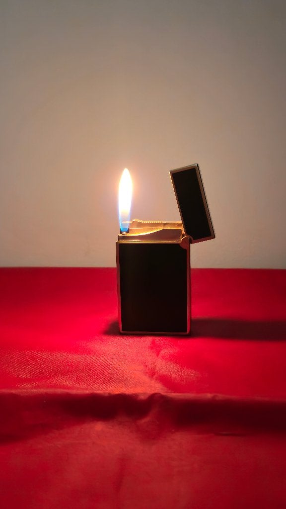 S.T. Dupont Ligne 2 - vintage luxe-aansteker, Ophalen of Verzenden, Gebruikt, Aansteker