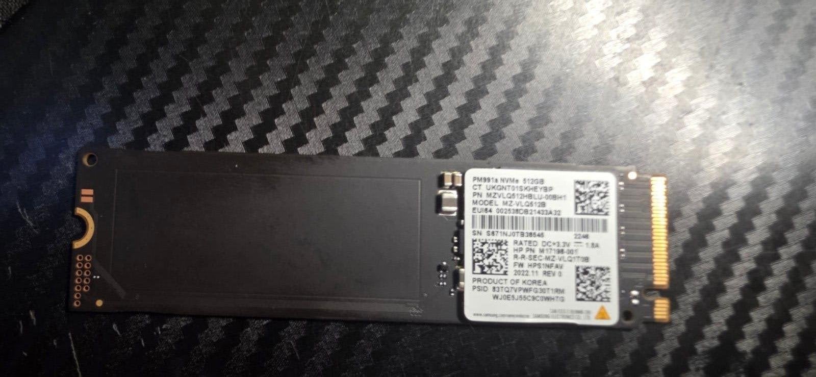 SSD NVMe Samsung 512 gb (Nieuwe), Computers en Software, Harde schijven, Ophalen of Verzenden, SSD