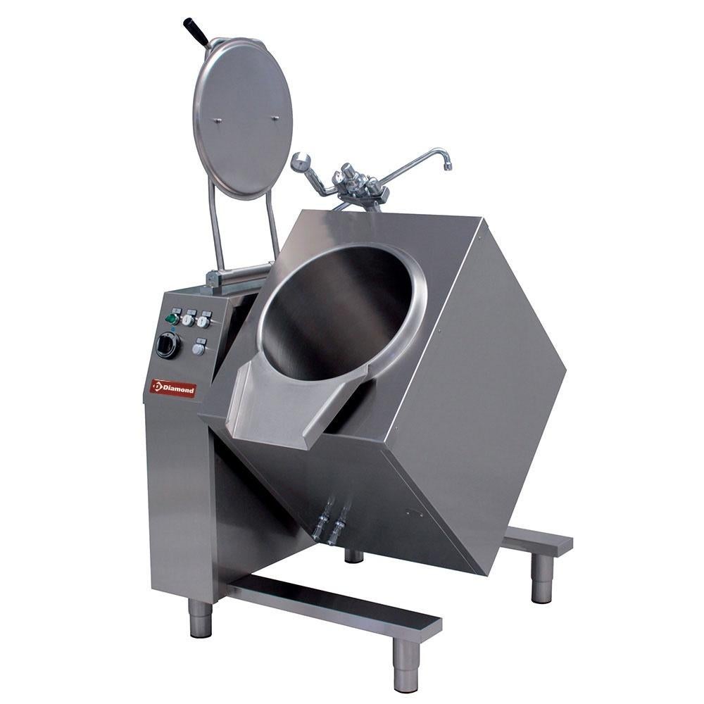 Marmite basculante électrique 50 litres, chauffage indirect, Envoi, Neuf