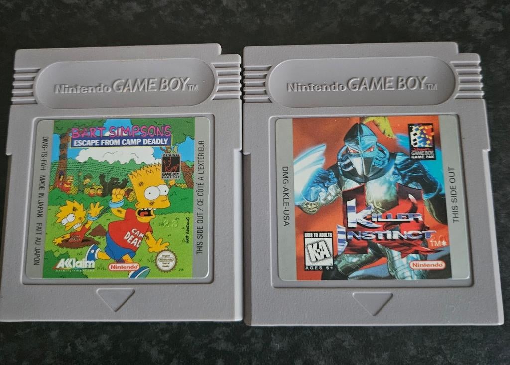 2 games nintendo gameboy, Games en Spelcomputers, Ophalen of Verzenden